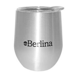 Mate con Tapa Berlina Acero Inoxidable 220ml