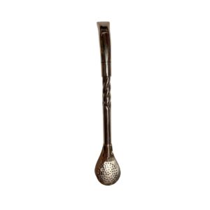 Bombilla con diseño torneado