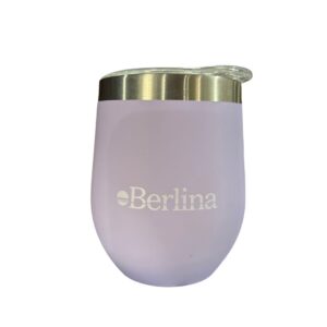 Mate Berlina violeta con tapa 220ml