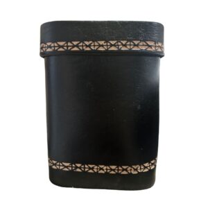 Yerbera de cuero sintético
