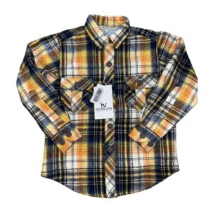 Camisa Leñadora Tartan Niño Invencible